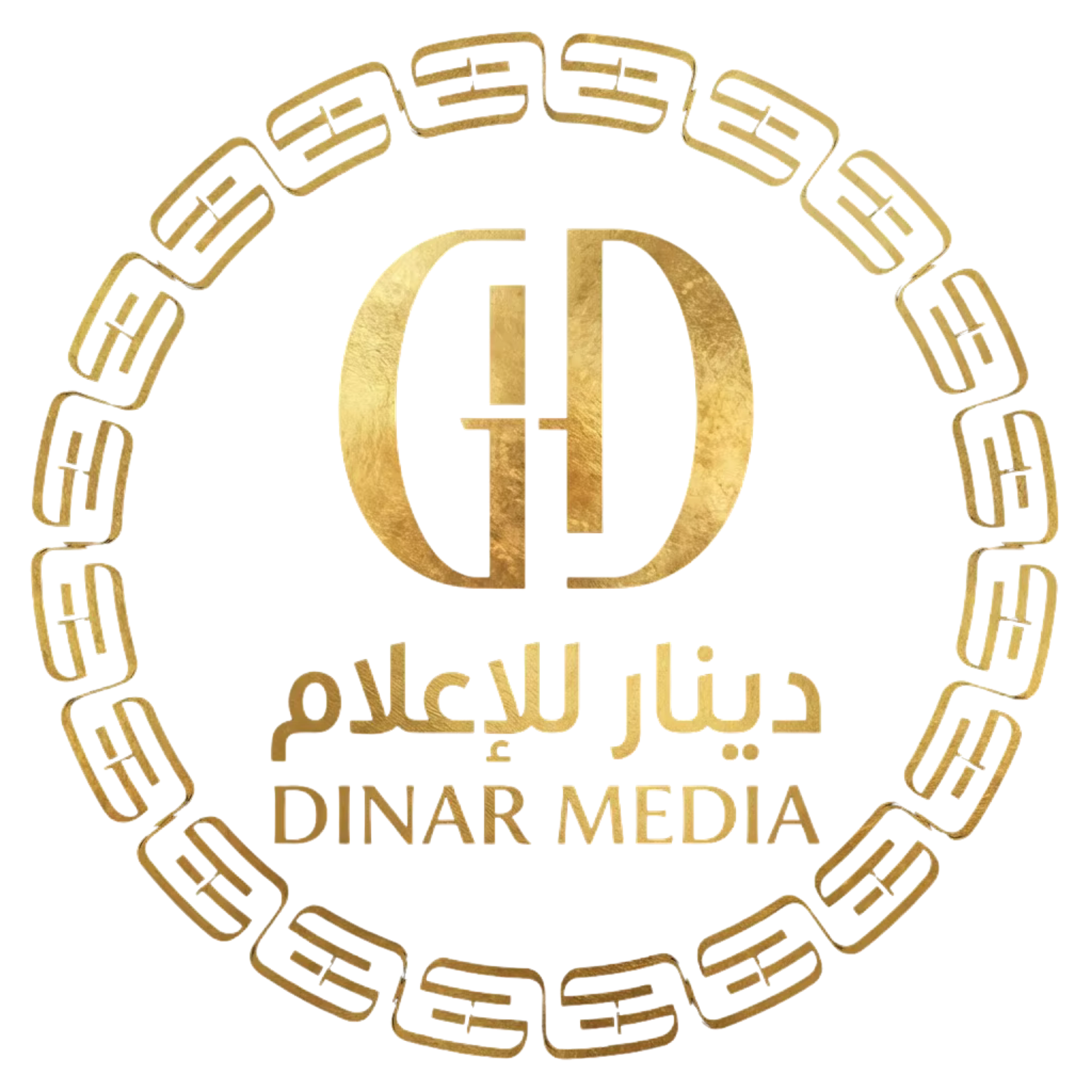 Dinar VIP blue modern artificial intelligence logo (5)